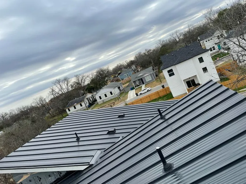 Standing seam metal roof panels with vents for Skylight Repair in Roselle Park